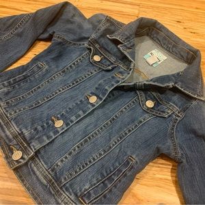 Denim jacket sz 8 Old Navy